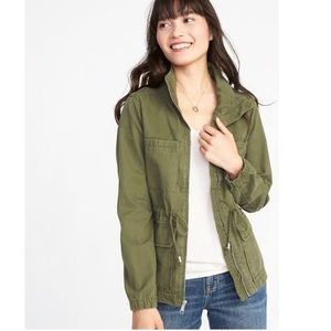 Old Navy Women’s Green Utility Jacket - XS